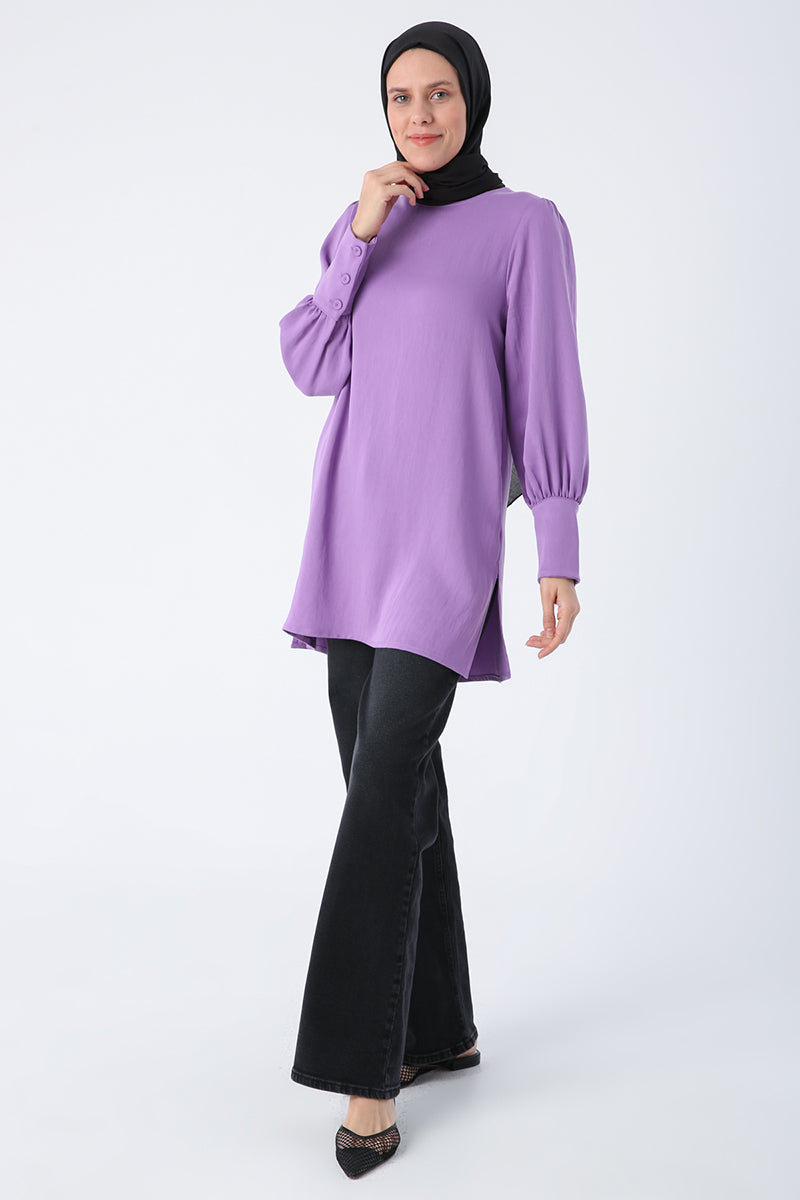 Button Back Tunic