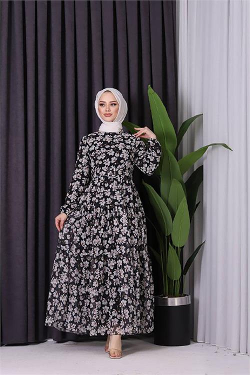 Chiffon Blossom Dress
